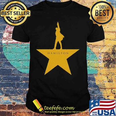 Hamilton an american musical shirt
