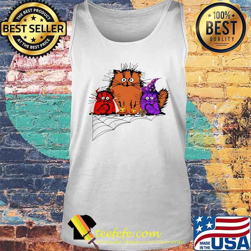 Happy halloween color cats pumpkin s Tank top Happy halloween color cats pumpkin s Tank top