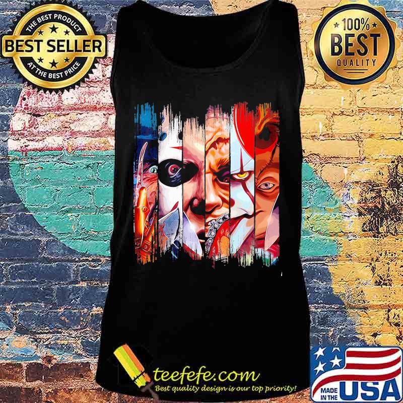 Happy halloween horror characters s Tank top Happy halloween horror characters s Tank top