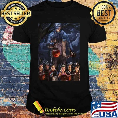 Happy halloween jason voorhees and children