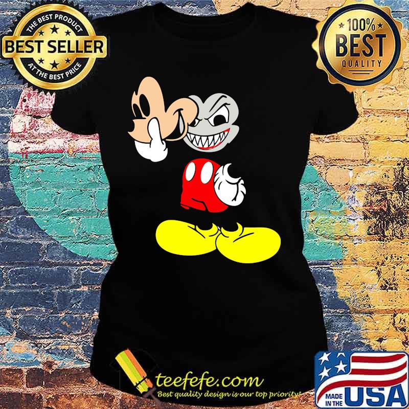 Happy halloween mickey mouse s Ladies tee Happy halloween mickey mouse s Ladies tee