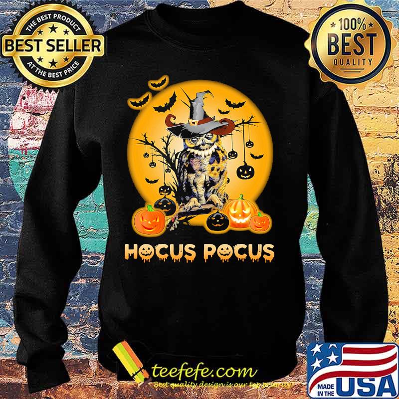 Happy halloween owl witch hocus pocus pumpkin s Sweater Happy halloween owl witch hocus pocus pumpkin s Sweater