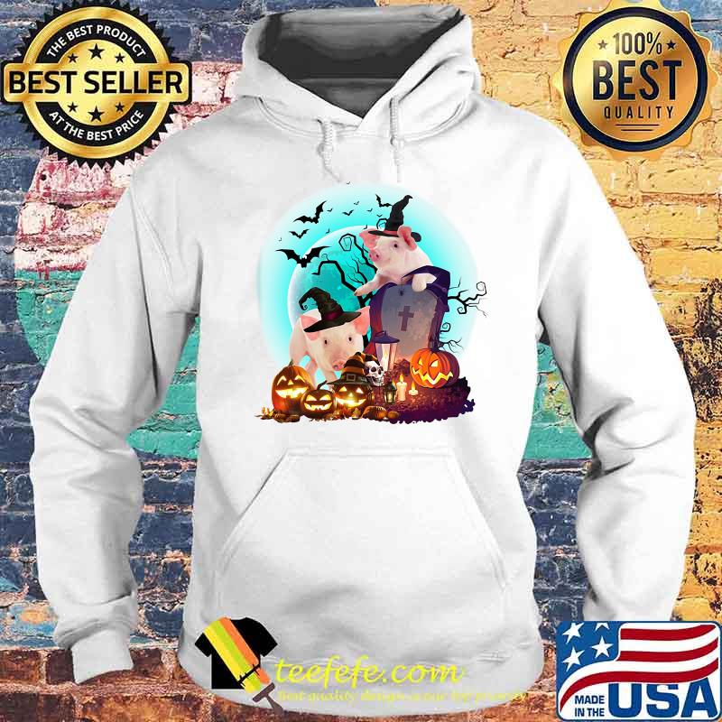 Happy halloween pig witch pumpkins s Hoodie Happy halloween pig witch pumpkins s Hoodie