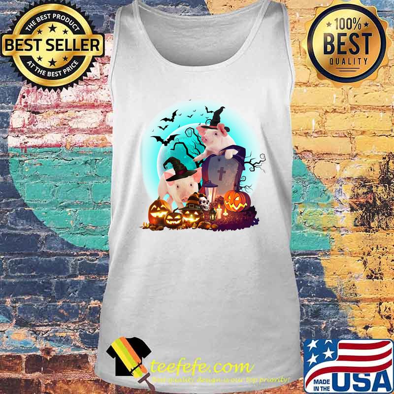 Happy halloween pig witch pumpkins s Tank top Happy halloween pig witch pumpkins s Tank top
