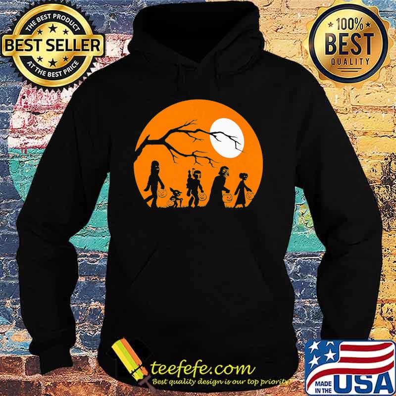Happy halloween star wars pumpkin sunset s Hoodie Happy halloween star wars pumpkin sunset s Hoodie