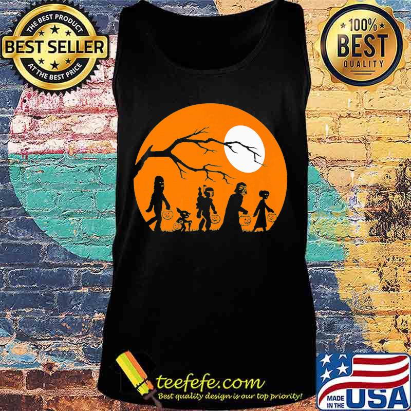 Happy halloween star wars pumpkin sunset s Tank top Happy halloween star wars pumpkin sunset s Tank top