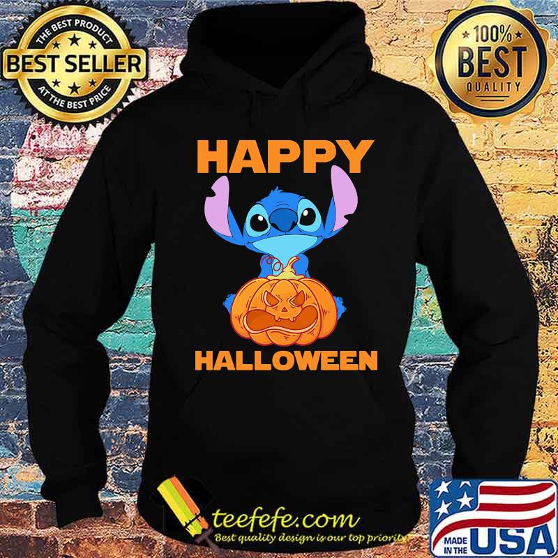 Happy halloween stitch hug pumpkin s Hoodie Happy halloween stitch hug pumpkin s Hoodie