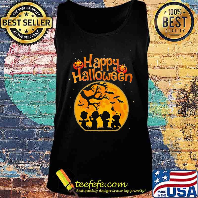 Happy halloween the peanuts moon s Tank top Happy halloween the peanuts moon s Tank top