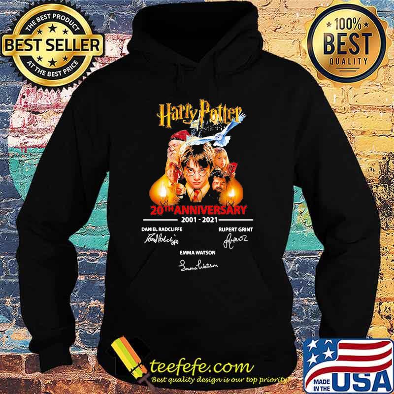 Harry potter 20th anniversary 2001 2020 signatures s Hoodie Harry potter 20th anniversary 2001 2020 signatures s Hoodie