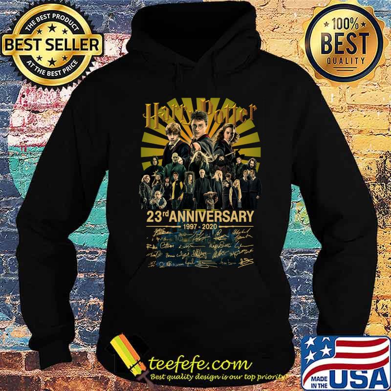 Harry potter 23rd anniversary 1997 2020 signatures s Hoodie Harry potter 23rd anniversary 1997 2020 signatures s Hoodie