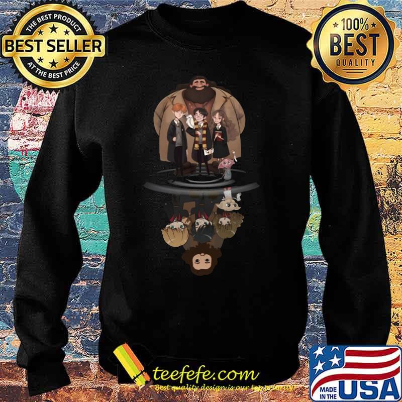 Harry potter characters water reflection chibi s Sweater Harry potter characters water reflection chibi s Sweater