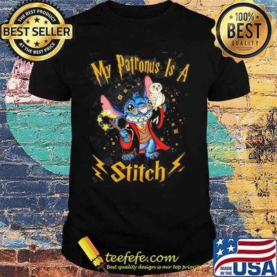 Harry potter my patronus is a stitch shirt