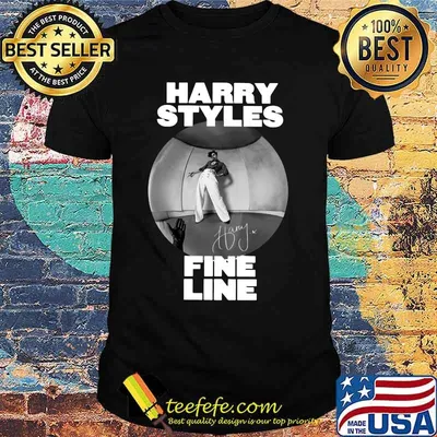 Harry styles fine line album signature shirt