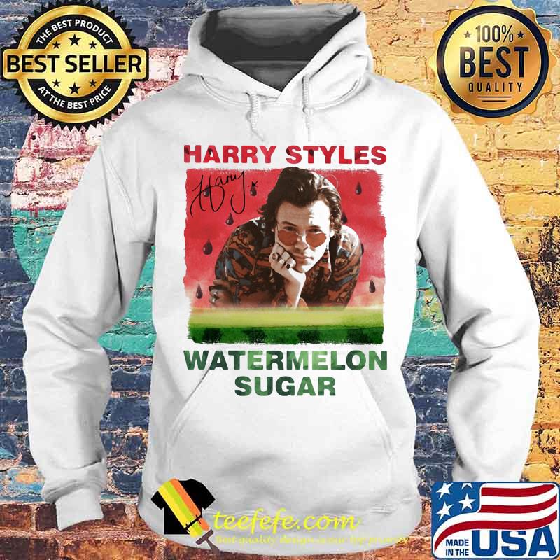 Harry styles watermelon sugar signature s Hoodie Harry styles watermelon sugar signature s Hoodie
