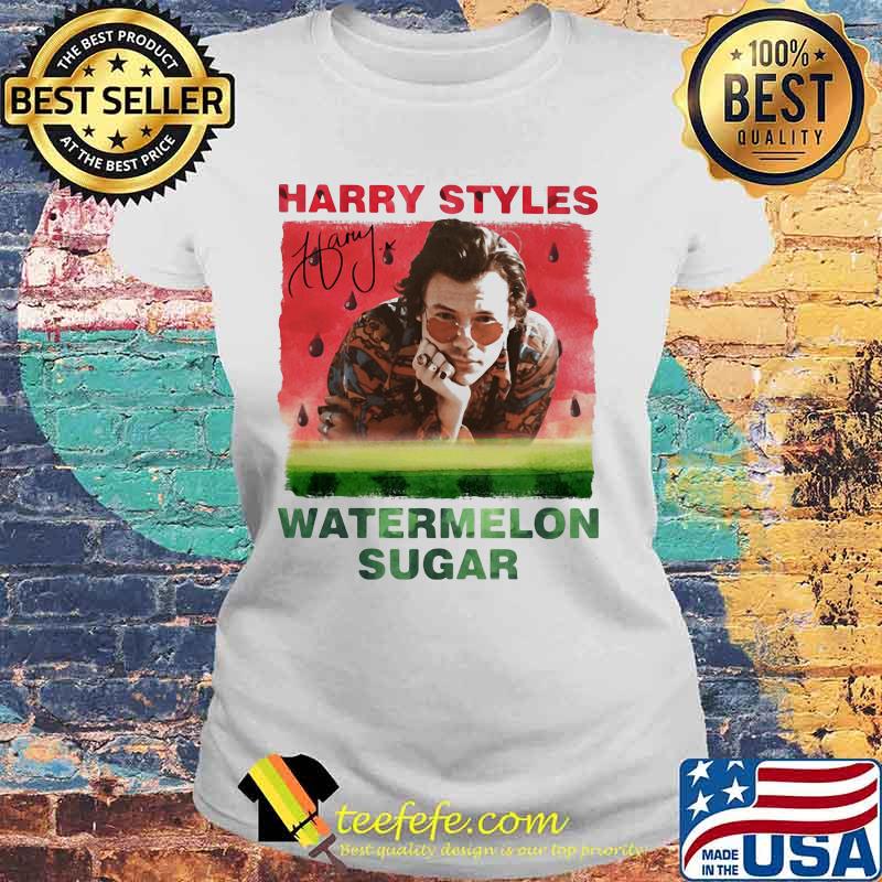 Harry styles watermelon sugar signature s Laides tee Harry styles watermelon sugar signature s Laides tee