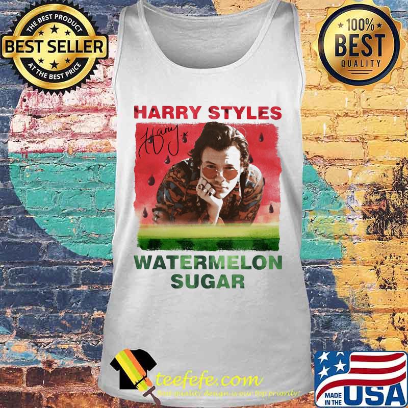 Harry styles watermelon sugar signature s Tank top Harry styles watermelon sugar signature s Tank top