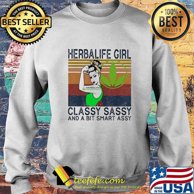 Herbalife girl classy sassy and a bit smart assy vintage retro s Sweater Herbalife girl classy sassy and a bit smart assy vintage retro s Sweater