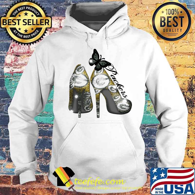 High heels and butterfly green bay packers football logo s Hoodie High heels and butterfly green bay packers football logo s Hoodie