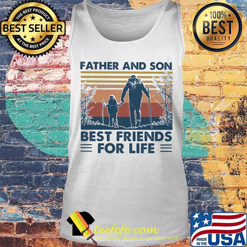 Hiking Father and son best friends for life vintage retro s Tank top Hiking Father and son best friends for life vintage retro s Tank top