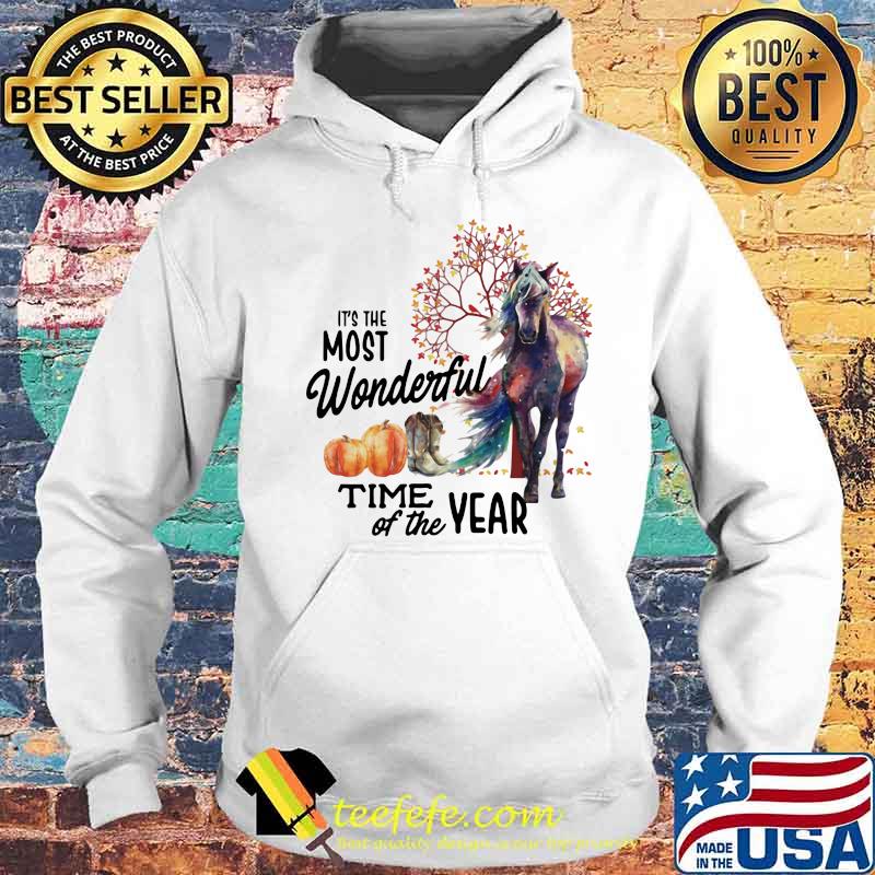 Horse it's the most wonderful time of the year pumpkins s Hoodie Horse it's the most wonderful time of the year pumpkins s Hoodie