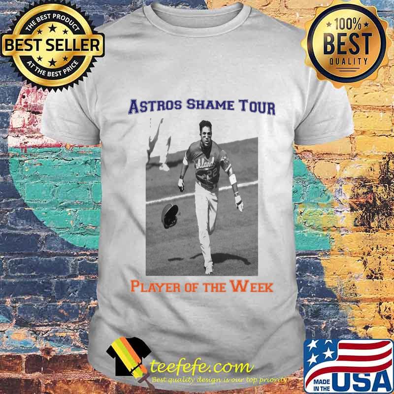 Houston astros shame tour player of the week shirt