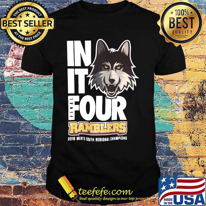 Husky in it four final ramblers 2018 men's south regional champions shirt Husky in it four final ramblers 2018 men's south regional champions shirt