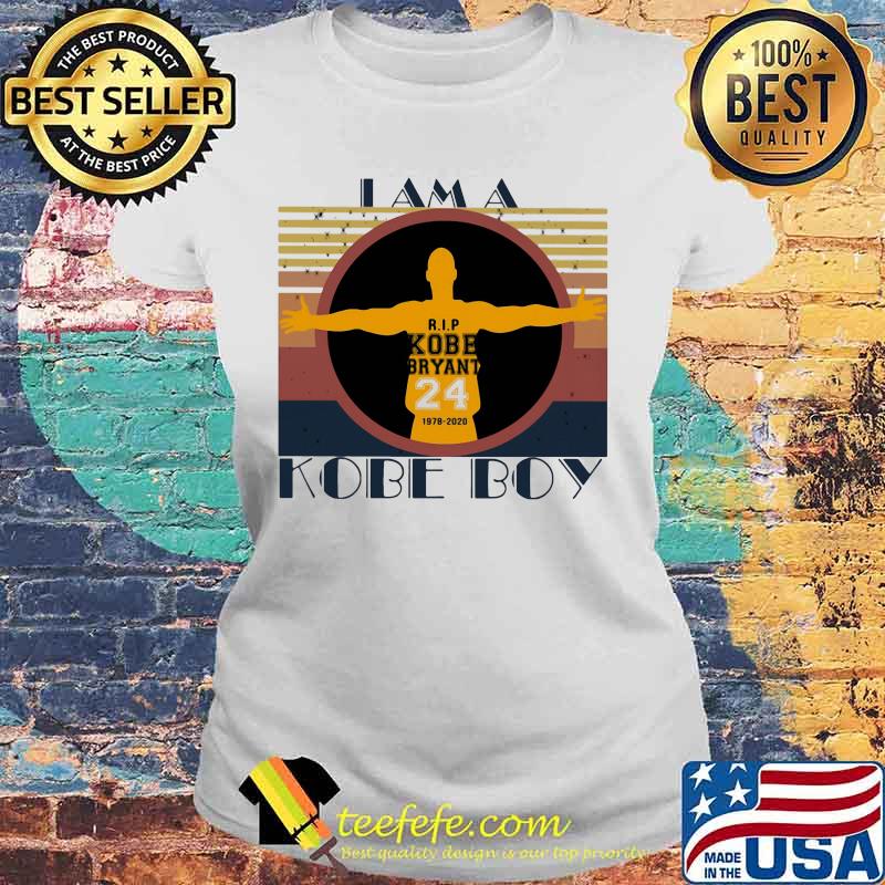 I am a kobe boy vintage retro s Laides tee I am a kobe boy vintage retro s Laides tee