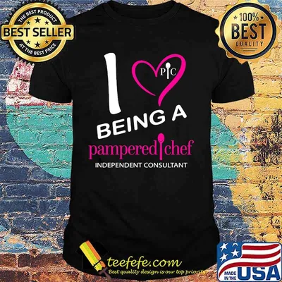 I being a pampered chef independent beauty consultant shirt