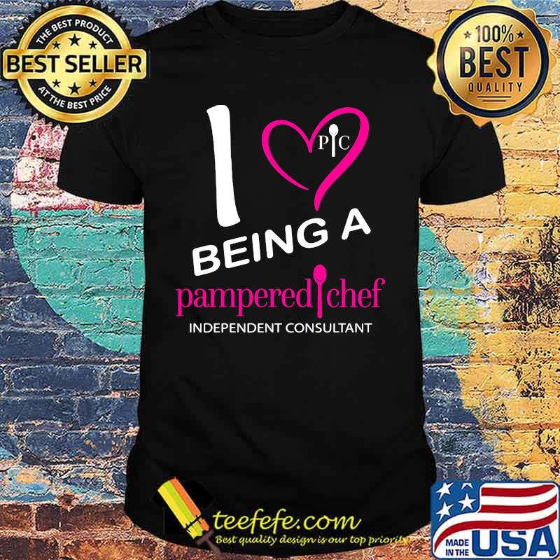 I being a pampered chef independent beauty consultant shirt