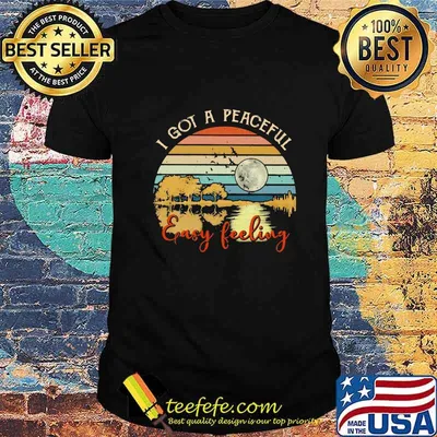 I got a peaceful easy feeling vintage retro shirt
