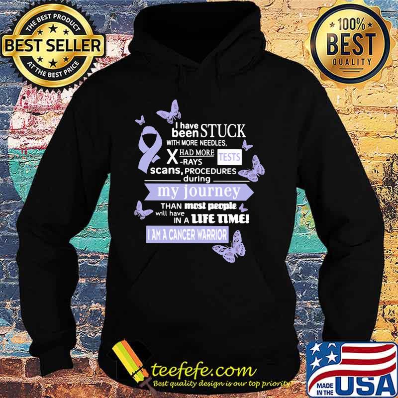 I Have Been Stuck With More Needles Had More Rays Tests Scans Procedures During My Journey I Am A Cancer Warrior Shirt all-cancer-lavender-cancerwarrior Hoodie I Have Been Stuck With More Needles Had More Rays Tests Scans Procedures During My Journey I Am A Cancer Warrior Shirt all-cancer-lavender-cancerwarrior Hoodie