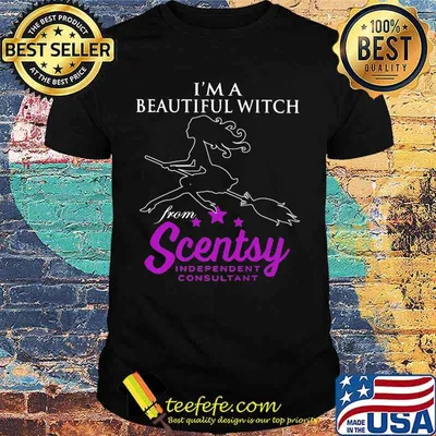 I'm a beautiful witch from scentsy independent consultant shirt