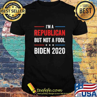 I'm a republican but not a fool joe biden 2020 stars shirt