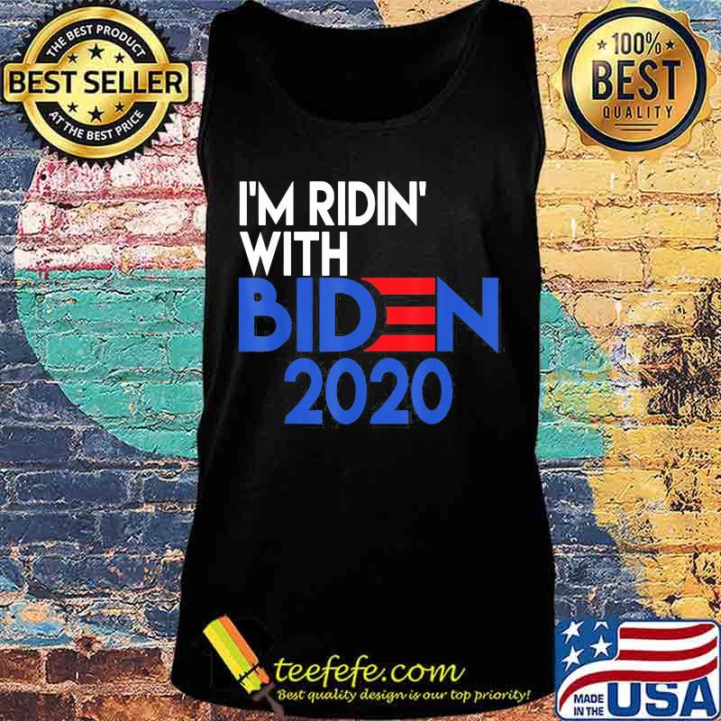I_M RIDIN WITH BIDEN 2020 AMERICAN FALG SHIRT Tank top I_M RIDIN WITH BIDEN 2020 AMERICAN FALG SHIRT Tank top
