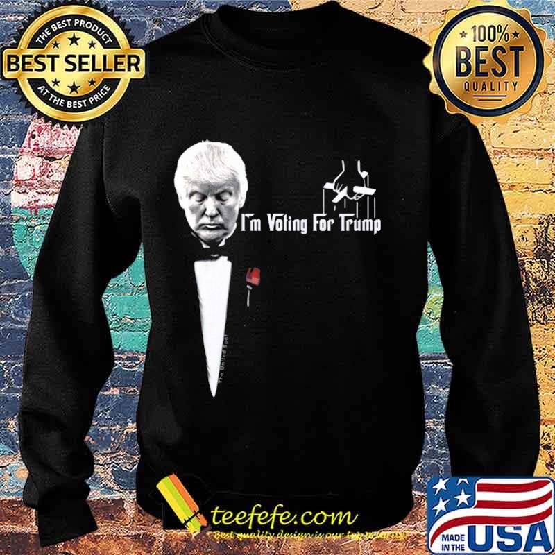 I'M VOTING FOR TRUMP WEED SHIRT Sweater I'M VOTING FOR TRUMP WEED SHIRT Sweater