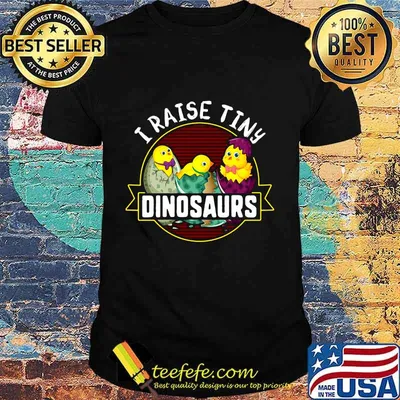 I raise tiny dinosaurs ducks shirt