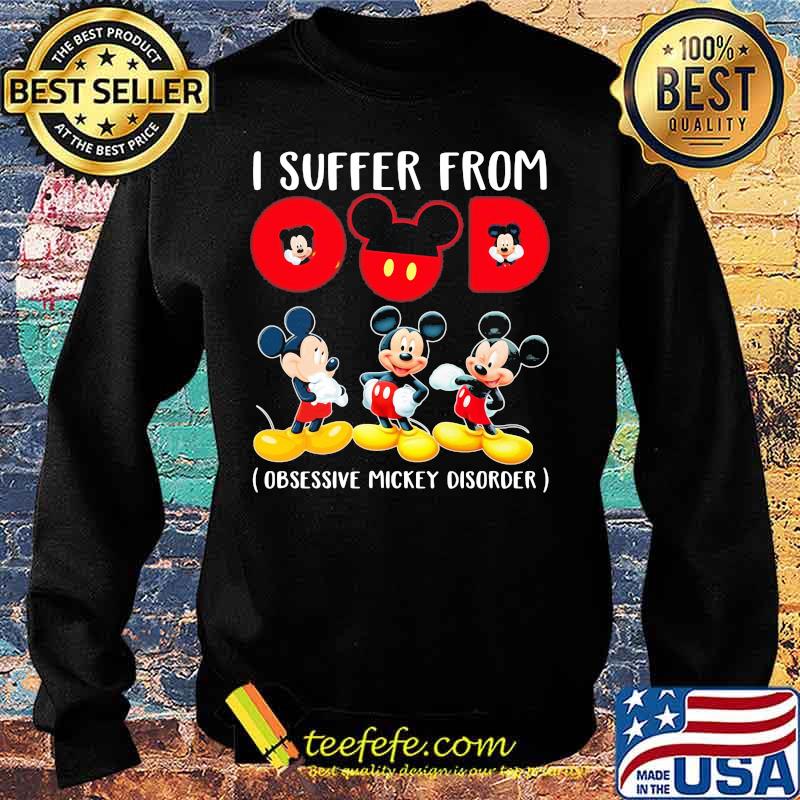 I suffer from omd obsessive mickey disorder s Sweater I suffer from omd obsessive mickey disorder s Sweater