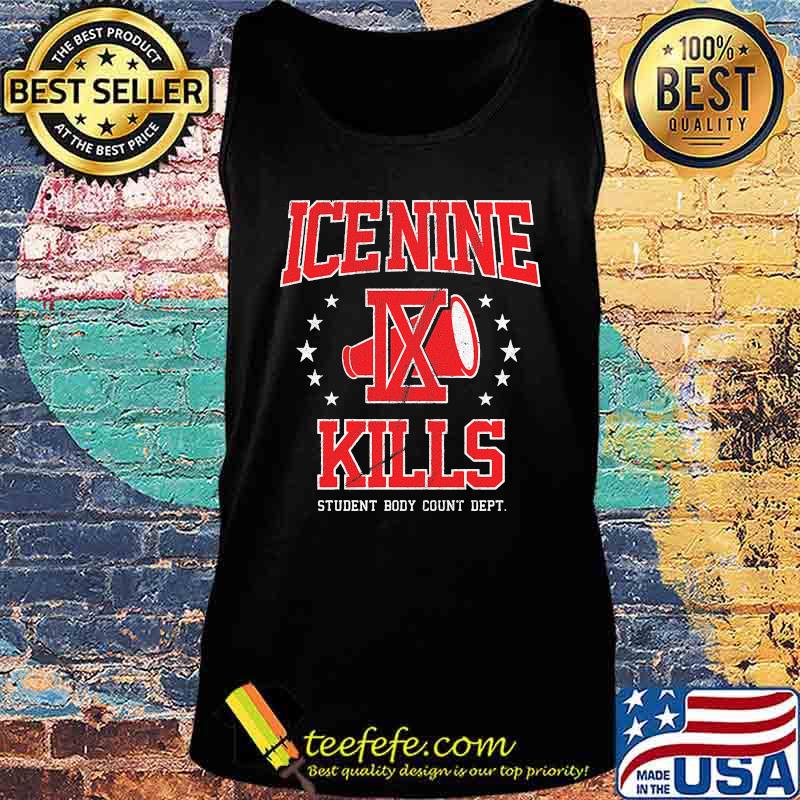 ICE NINE IX KILLS STUDENT BODY COUNT DEPT SHIRT Tank top ICE NINE IX KILLS STUDENT BODY COUNT DEPT SHIRT Tank top