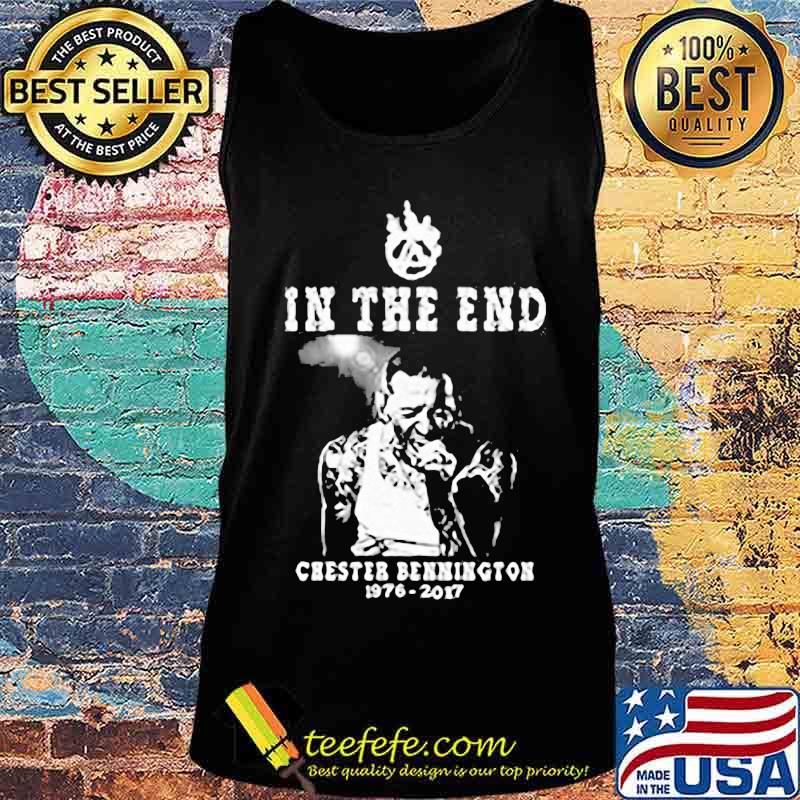 In the end chester bennington 1976 2017 s Tank top In the end chester bennington 1976 2017 s Tank top
