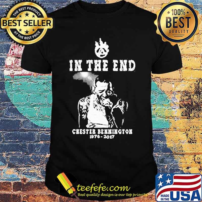 In the end chester bennington 1976 2017 shirt In the end chester bennington 1976 2017 shirt