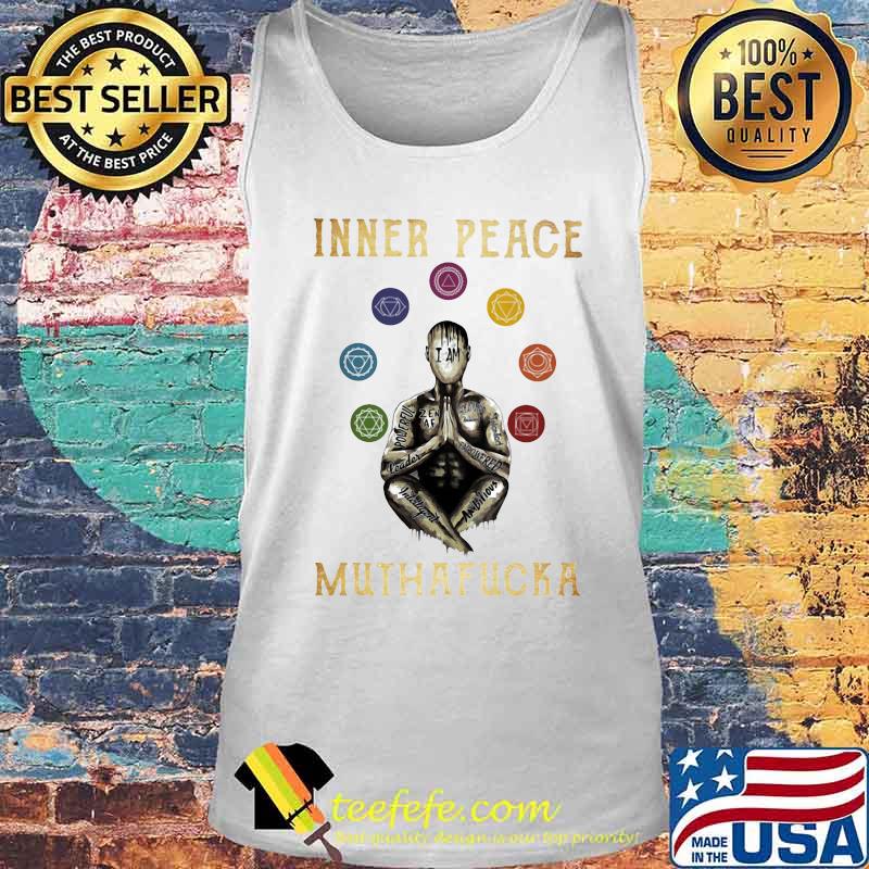 Inner peace muthafucka i am zenstaf s Tank top Inner peace muthafucka i am zenstaf s Tank top