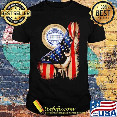 International union of north america american flag independence day shirt