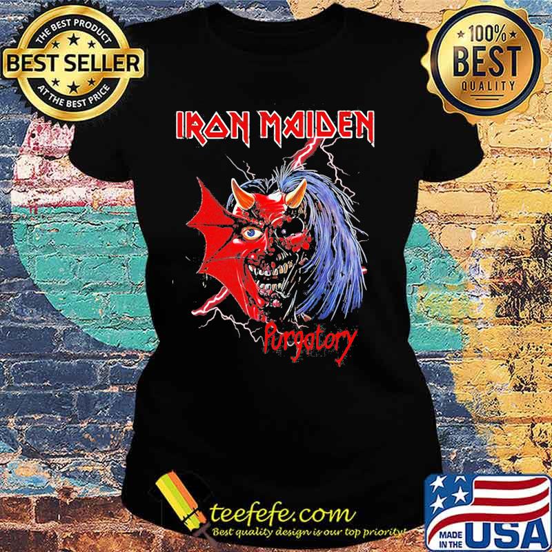Iron maiden band purgatory satan s Ladies tee Iron maiden band purgatory satan s Ladies tee
