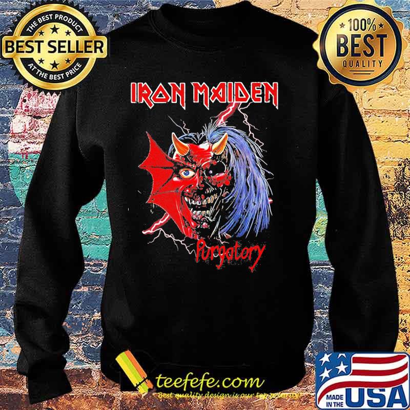 Iron maiden band purgatory satan s Sweater Iron maiden band purgatory satan s Sweater