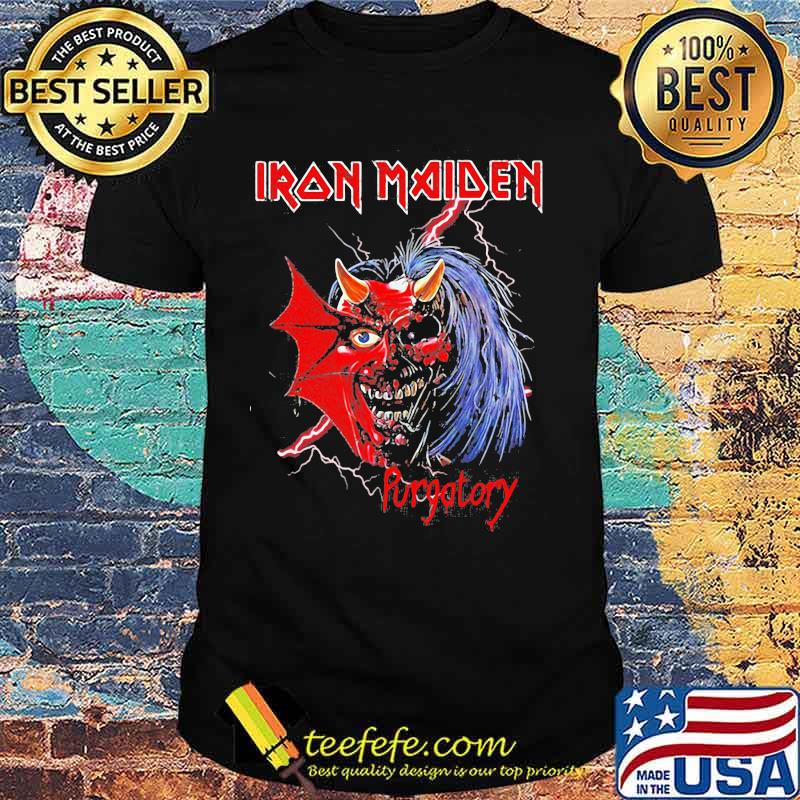 Iron maiden band purgatory satan shirt