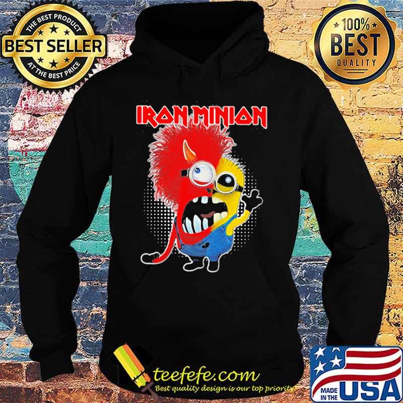 Iron maiden band satan minion s Hoodie Iron maiden band satan minion s Hoodie