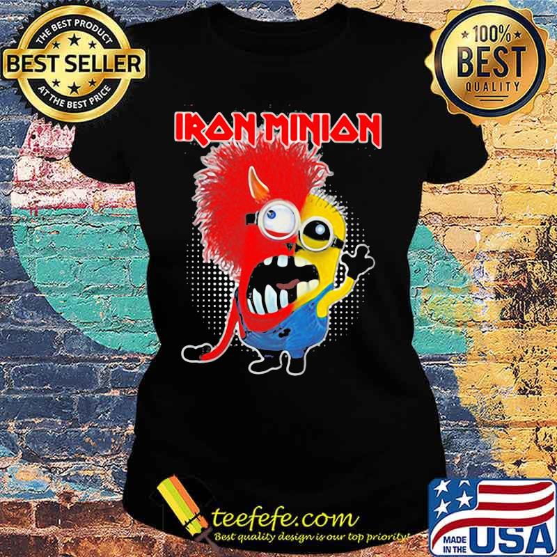 Iron maiden band satan minion s Ladies tee Iron maiden band satan minion s Ladies tee