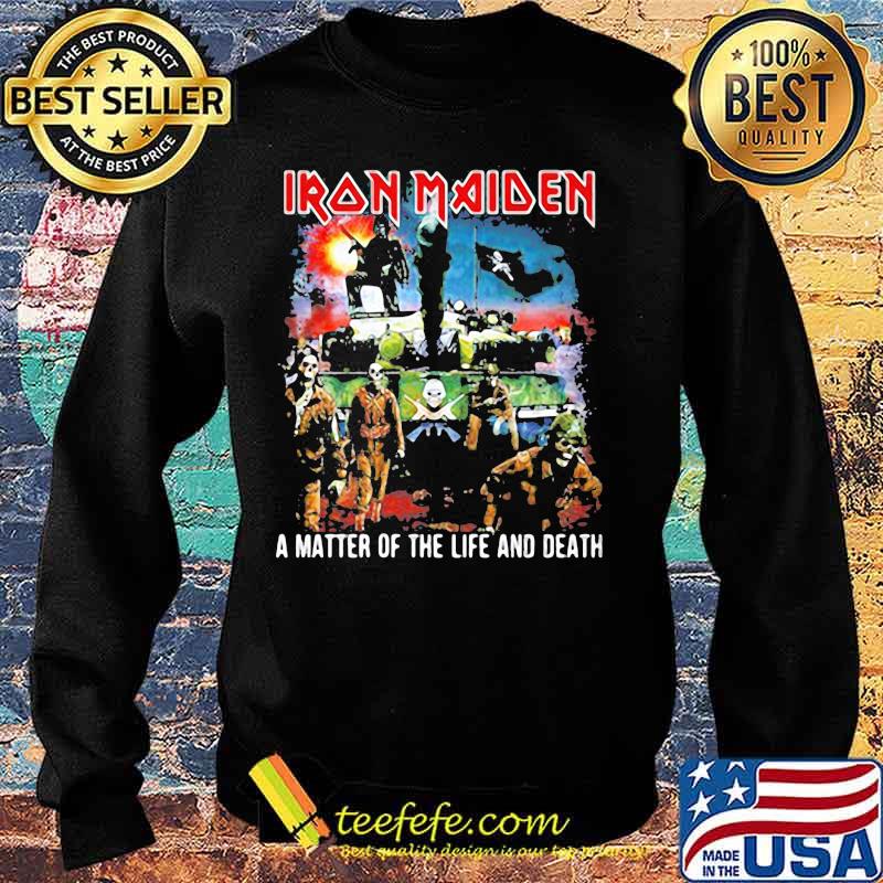 Iron maiden band skeleton a matter of the life and death s Sweater Iron maiden band skeleton a matter of the life and death s Sweater