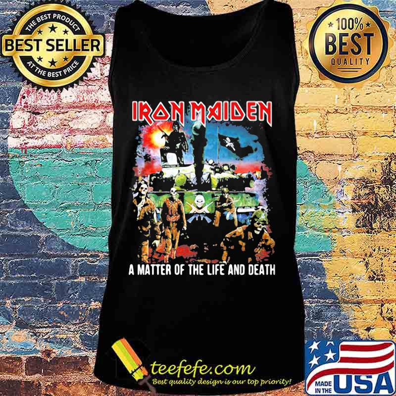 Iron maiden band skeleton a matter of the life and death s Tank top Iron maiden band skeleton a matter of the life and death s Tank top