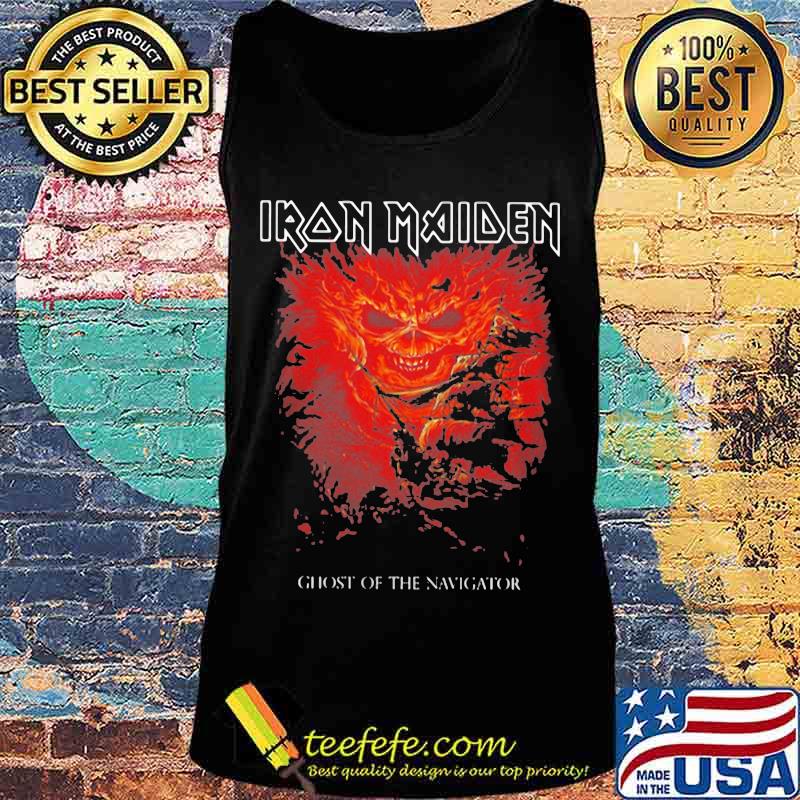 Iron maiden band skeleton ghost of the navigator s Tank top Iron maiden band skeleton ghost of the navigator s Tank top